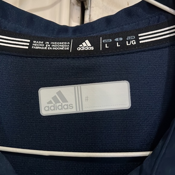 Adidas climacool navy Polo Howard Payne University Large - Picture 2 of 6